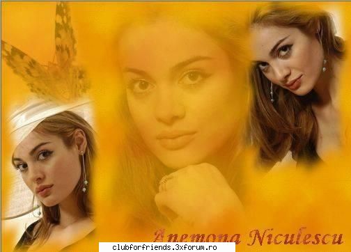 ANEMONA NICULESCU - ANEMONA NICULESCU - Actrite